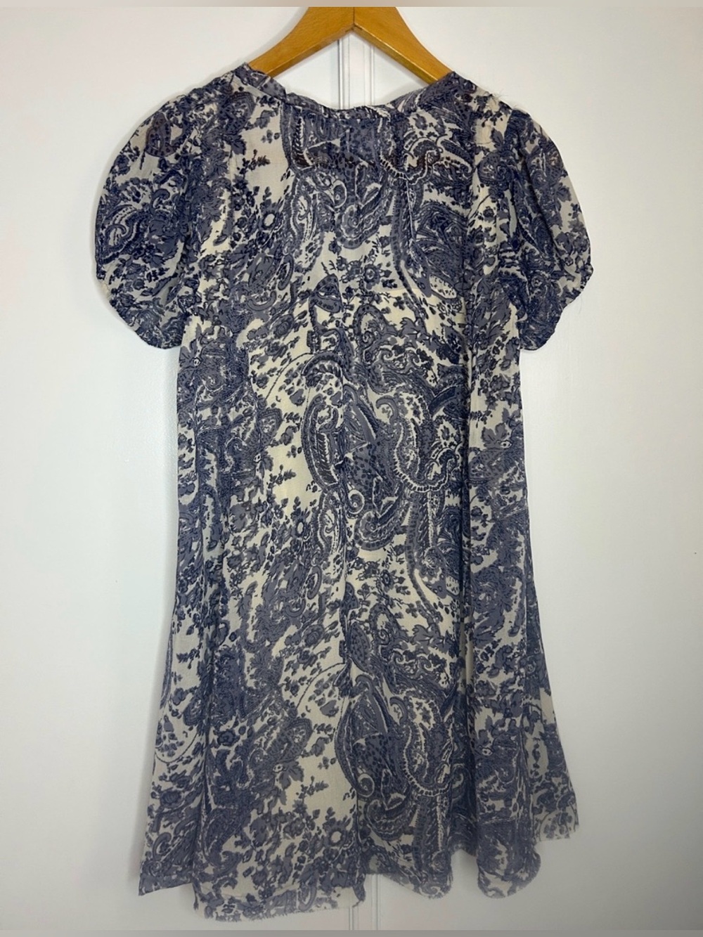 Kimchi Blue Paisley Babydoll Dress  Medium - Picture 9 of 11